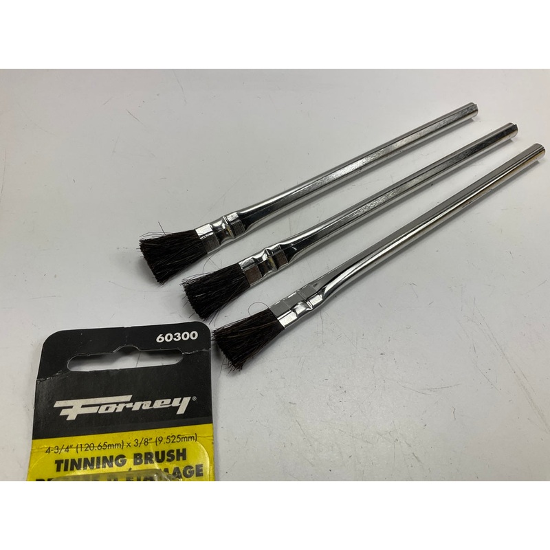 Forney 60300 Tinning Solder Flux Brush 3 / PACK - USA Made