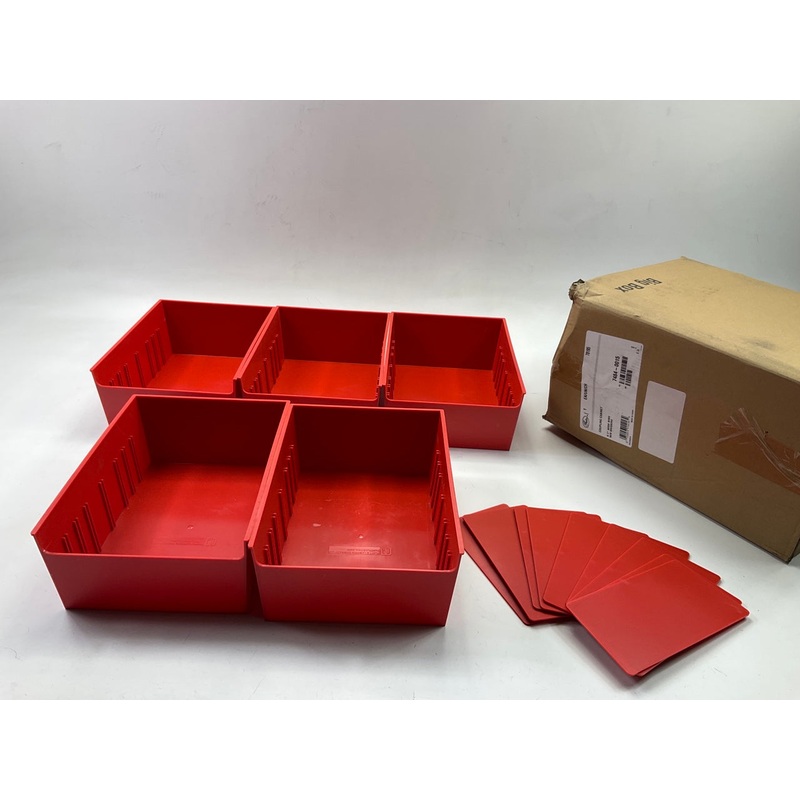 Gates 78195 7'' Wide Plastic Storagee Bins For Coupler / Fitting Cabinet