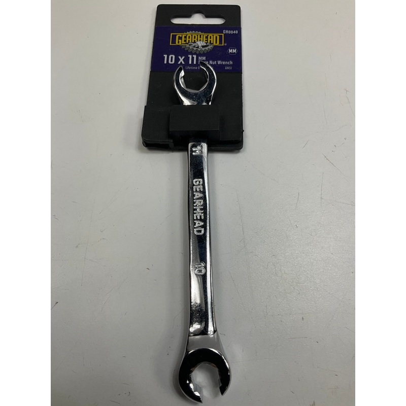 Gearhead GH0040 10mm X 11mm Flare Nut Wrench