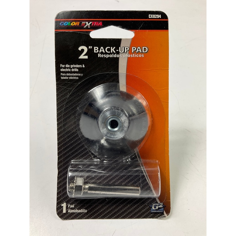 Color Extra CX8294 2'' Back Up Pad, 2 Disk Holder