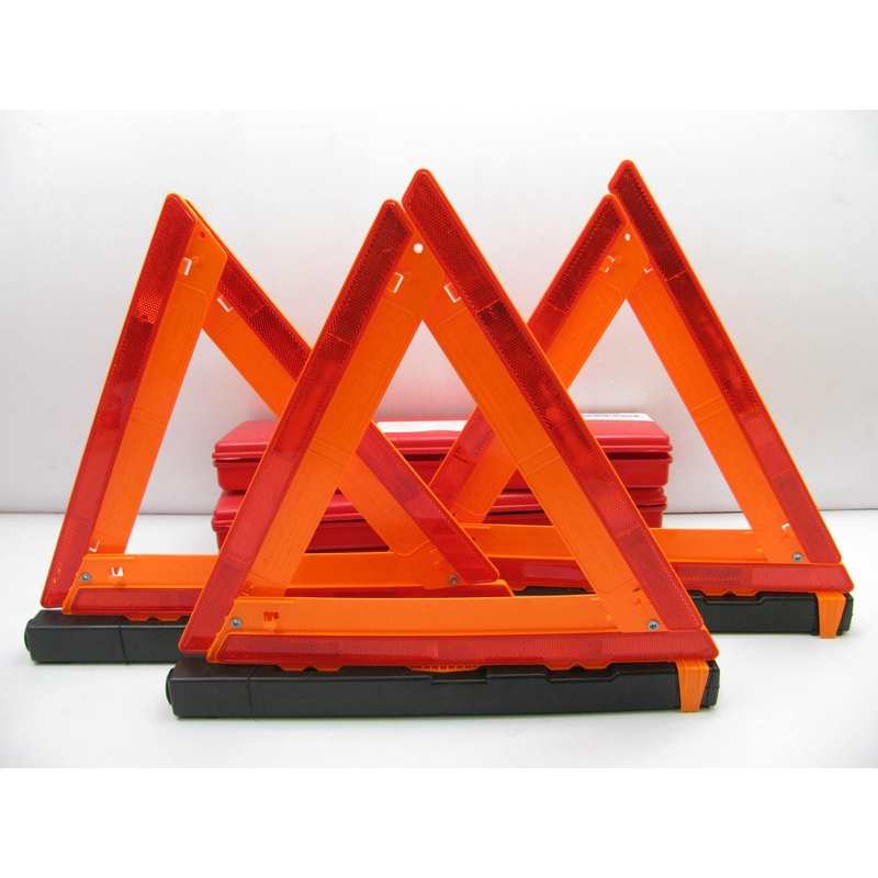 CORTINA 45TX49 Triangle Safety Kit, 12'' Height, Set Of 3
