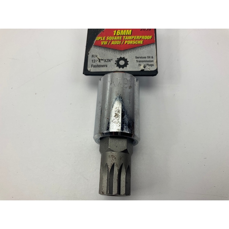 CTA 2039 16mm 12-point Drain Plug Wrench VW / Audi / Porsche Tamperproof Socket