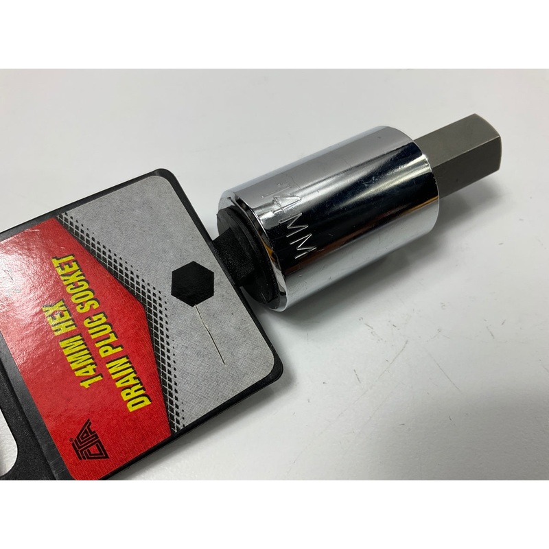 CTA 2054 Metric Hex Drain Plug Socket - 14mm, 1/2'' Drive