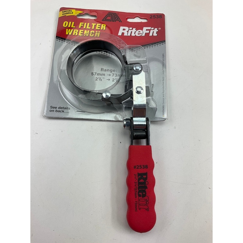 CTA 2538 Rite-Fit Swivel Handle Oil Filter Wrench Range 57mm-73mm