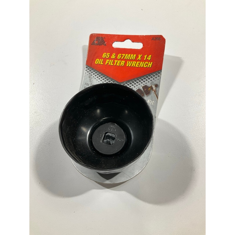 CTA A255 Engine Oil Filter Wrench Socket Tool - 65mm & 67mm X 14 Flute