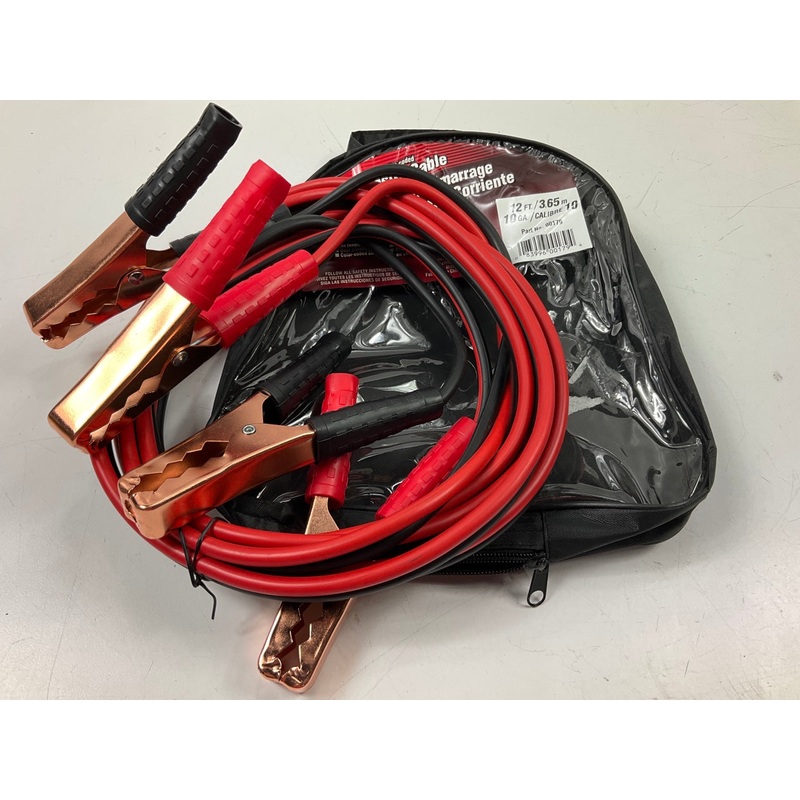 Deka 00179 Jump Start Battery Booster Cables - 10 Gauge - 12 Feet