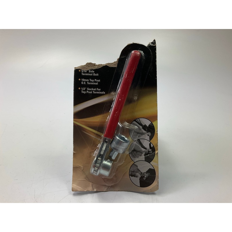 Deka 08861 Battery Terminal Combination Wrench For Side Or Top Post Battery