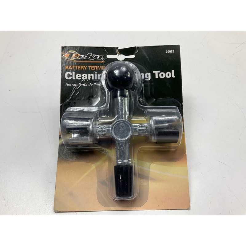 Deka East Penn 00682 3-Way Battery Terminal Cleaning & Cable Cutting Tool