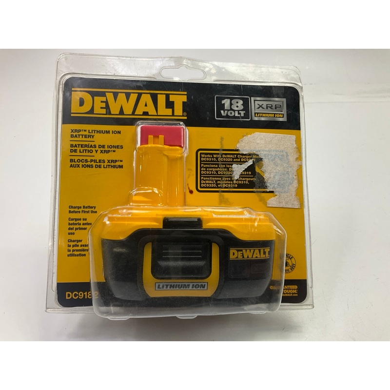 Dewalt DC9182 18V XRP Li-Ion Battery, 2 Ah - NEW OLD STOCK