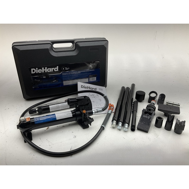 DieHard 3940DHP 4-Ton Portable Hydraulic Body Ram Power Kit - Auto Body Repair