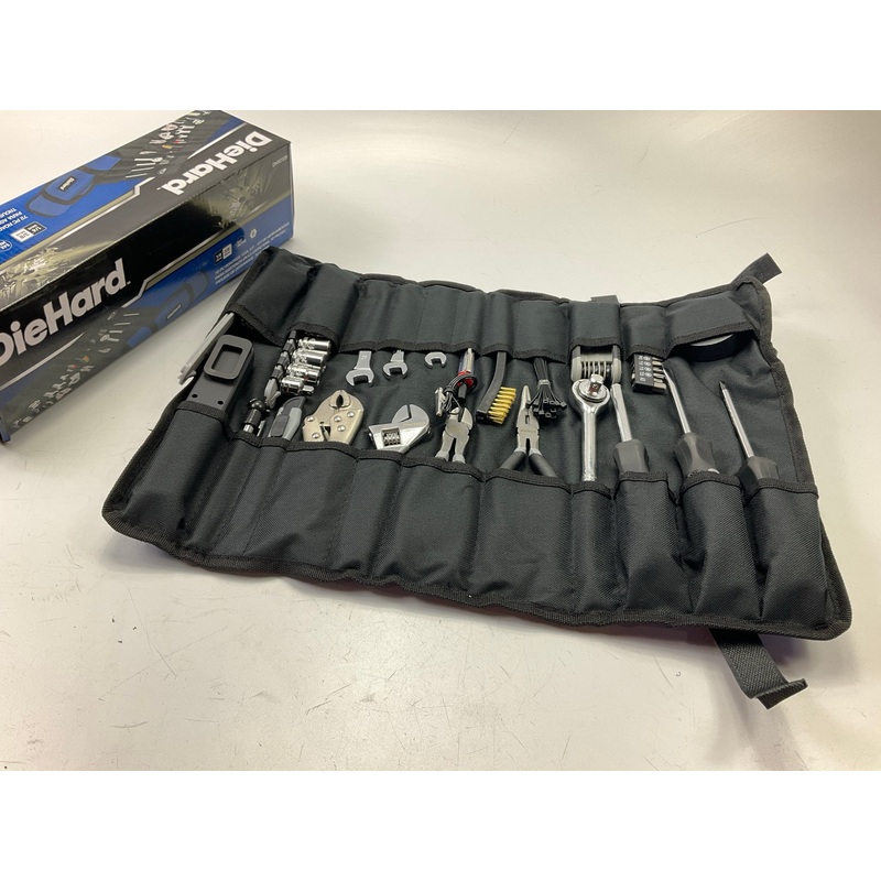 Diehard DH50128 72-Piece Roadside Emergency Tool Kit With Portable Tote