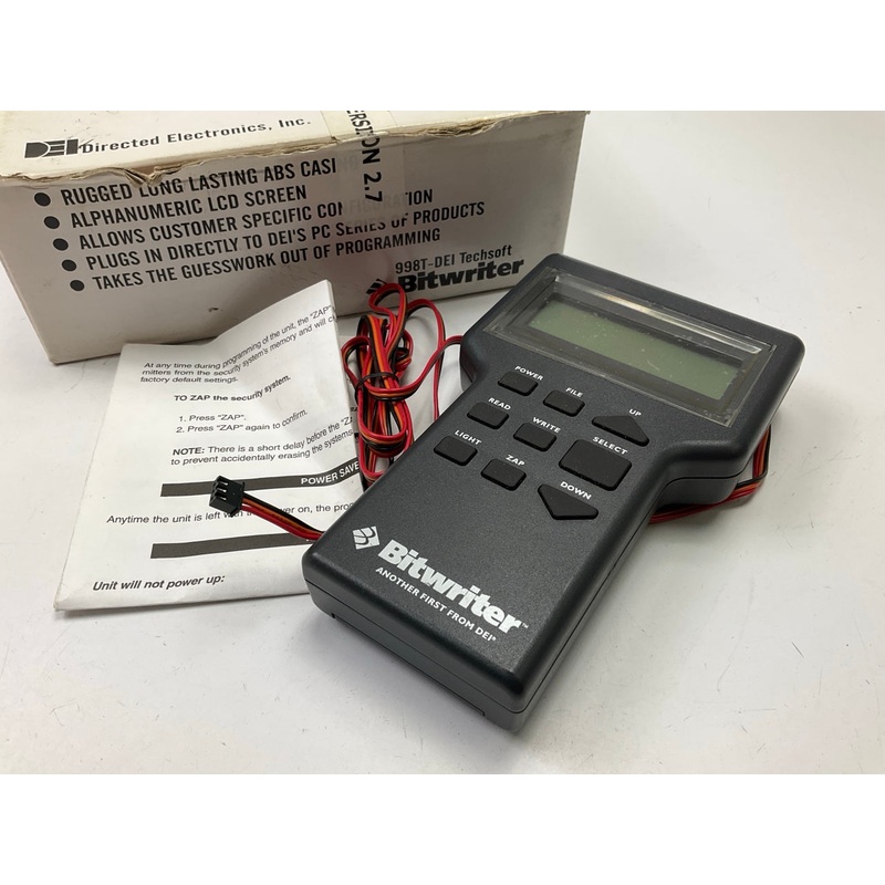 Directed 998t BitWriter Vehicle Security Programming Tool For Directed ESP2