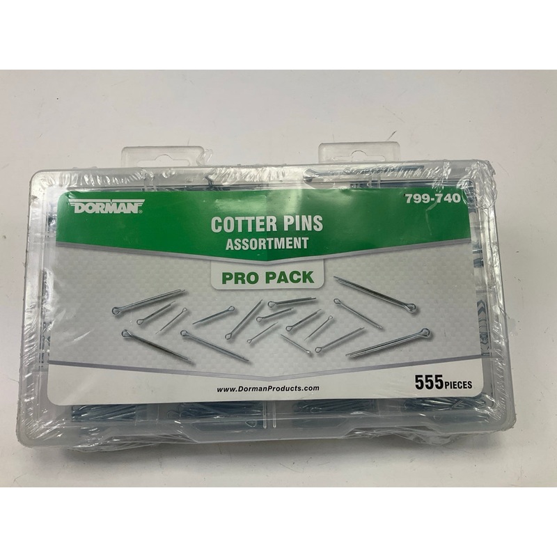 Dorman 799-740 Cotter Pin Value Pack 555 Pieces, 6 Different Part #s