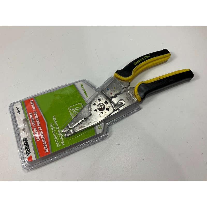 Dorman 86260 Wire Stripper & Crimper Crimp Tool, Wire Gauge Range 10-22 Gauge