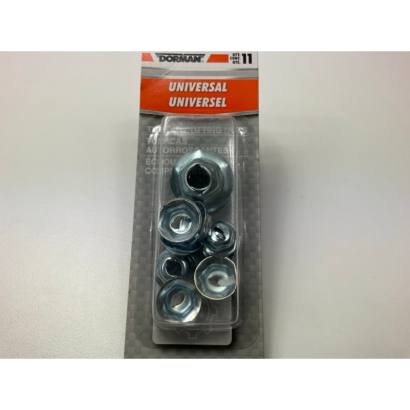 Dorman Help 45384 Thread Cutting Nut Assortment Kit, 1/8; 3/16; 1/4; 5/32; 5/16