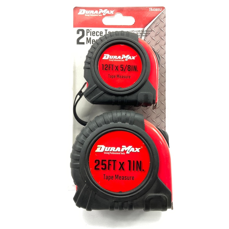 Dura Max TR43601J Tape Measure Set, 12' & 25' FOOT