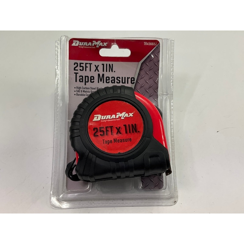 Dura Max TR43602J Tape Measure, 25 FT X 1 IN.