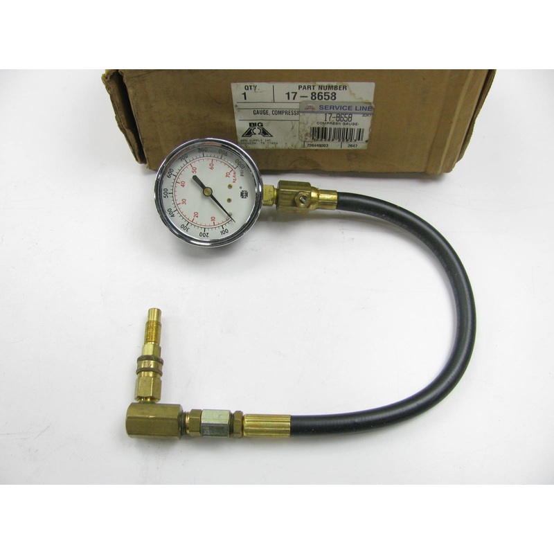 Big A 17-8658 Engine Compression Tester Test Gauge