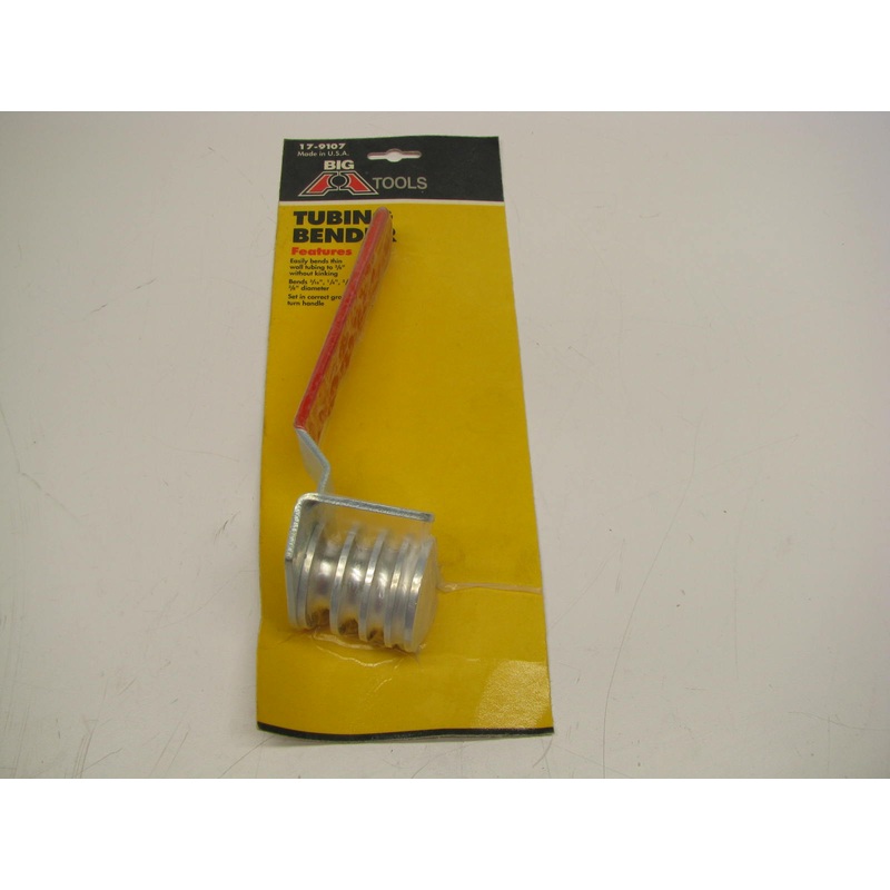 Big A 17-9107 Tubing Bender Tool - For Thin Wall Tubing 3/16'' 1/4'' 5/16'' 3/8''