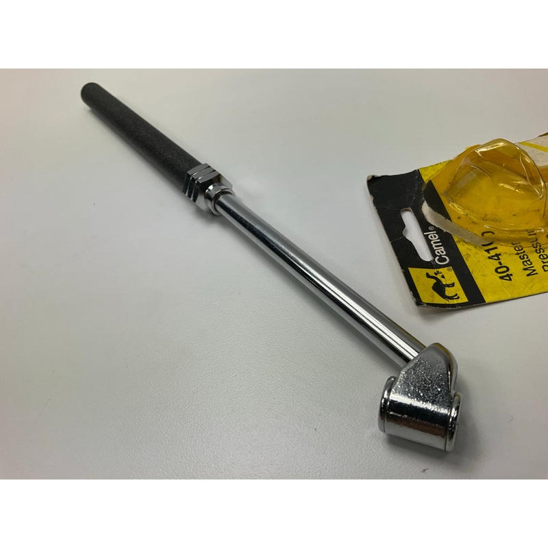 Camel 40-410 Dual Foot Service Tire Pressure Gauge, 10-150 PSI