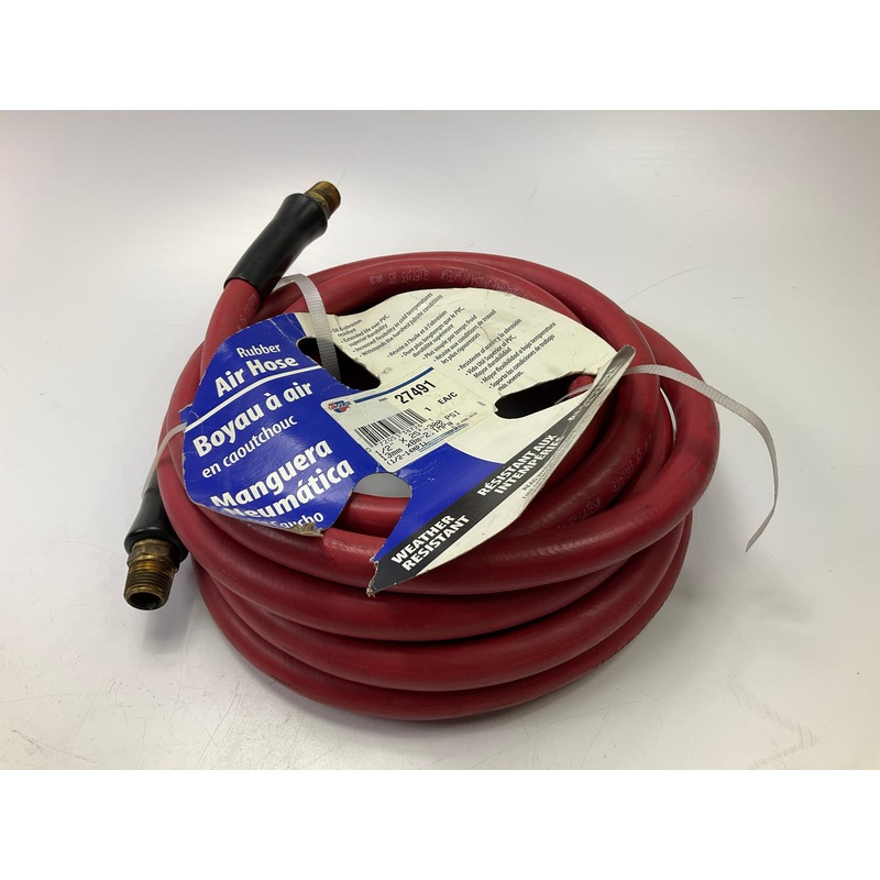 Carquest (by Gates) 27491 Air Tool Hose 1/2'' X 25 Feet, 300 PSI, Made In USA