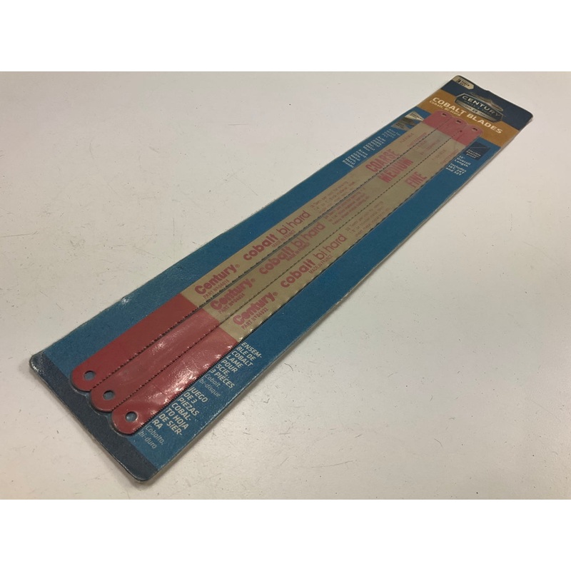 Century 04433 Cobalt Bi-hard Hacksaw 12'' Blade - 18T, 24T And 32T