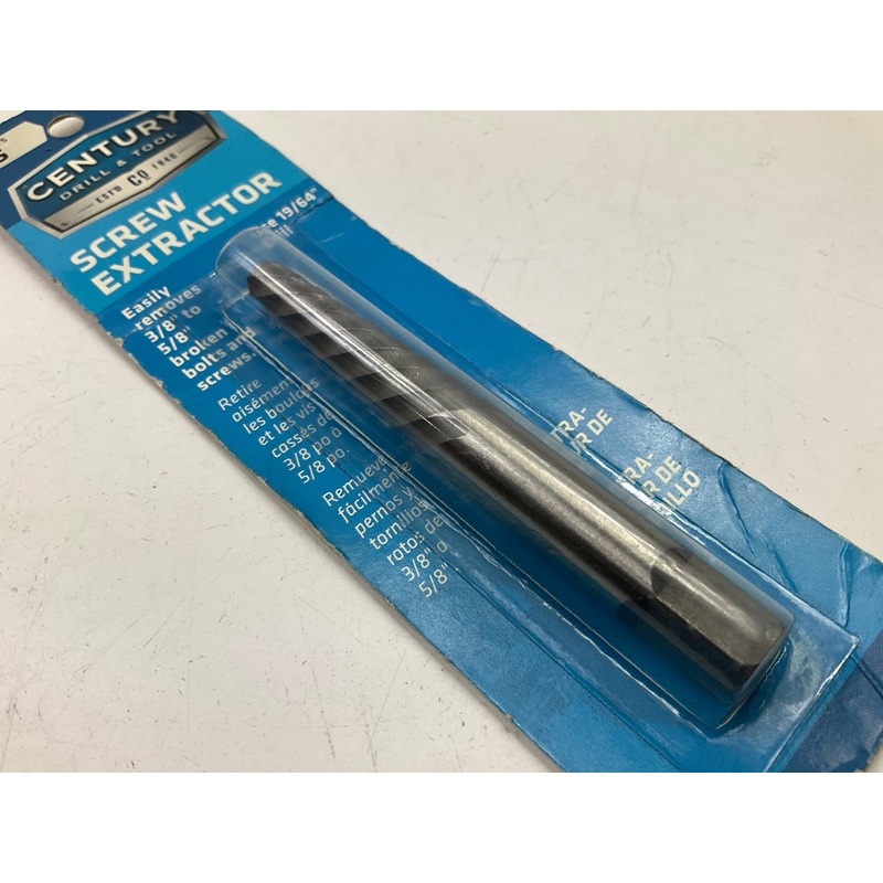 Century 73405 Screw Extractor Bit #5, Removes 3/8'' To 5/8''