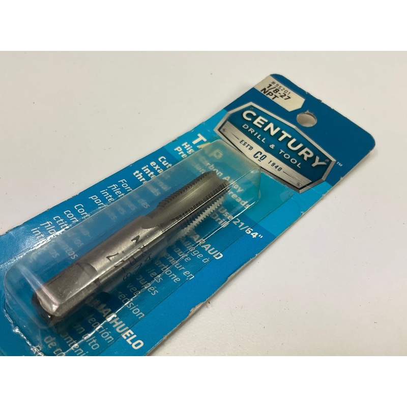 Century 95201 1/8''-27 NPT Hand Tap