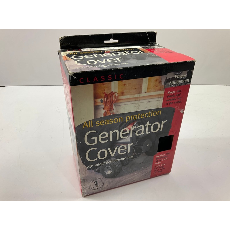 Classic Accessories 79527 Generator Cover, Medium Size, 24'' L X 16.5'' W X 16'' H