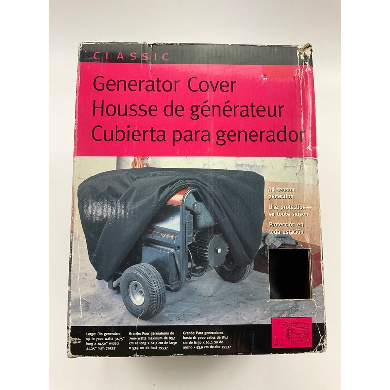 Classic Accessories 79537 Large Generator Cover For Up To 7000 Watt Generators