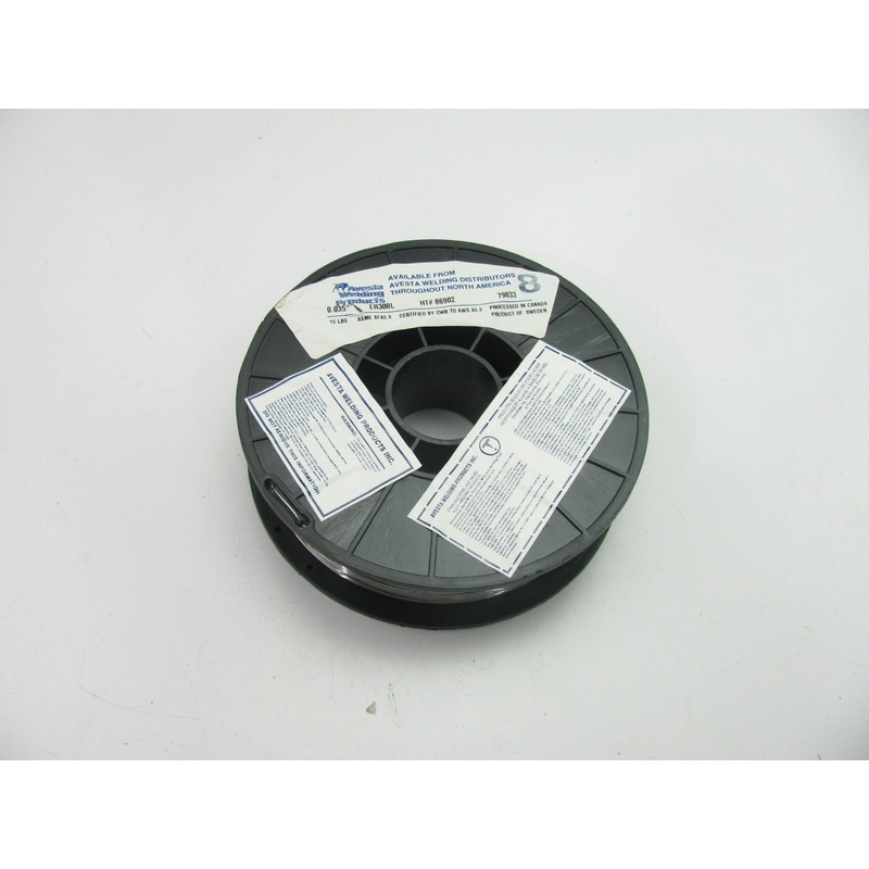 AVESTA ER308L MIG Welding Wire: Stainless Steel, .035''  10 Lb Spool