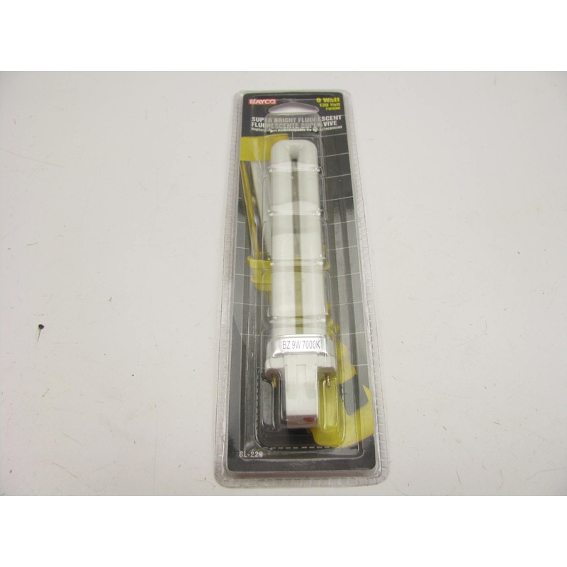 Bayco 7000K Replacement Fluorescent Light Bulb 9 Watt 120V