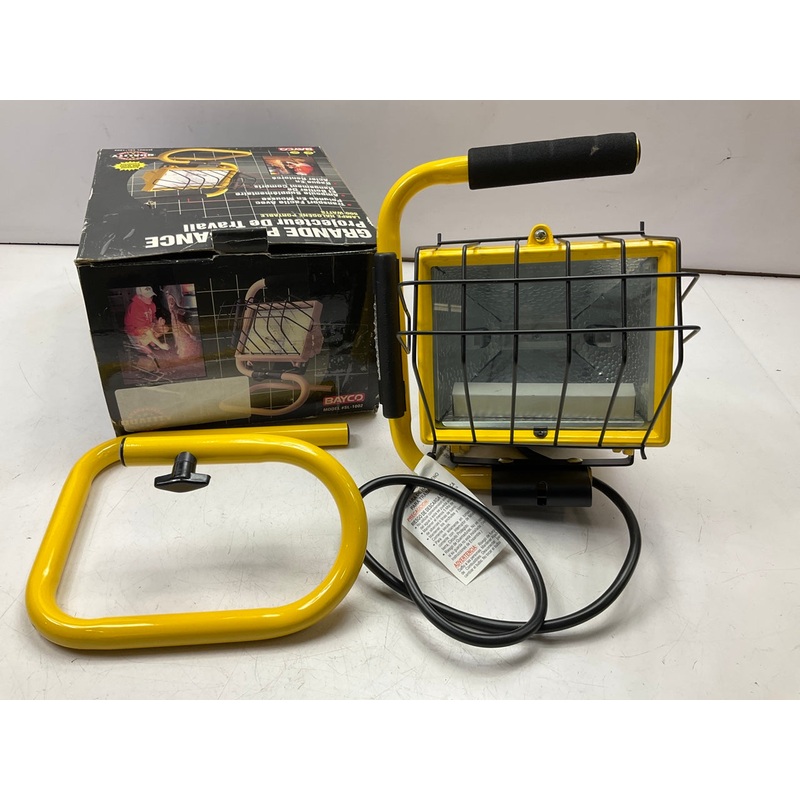 Bayco SL-1002 500w Halogen Single Fixture Work Light