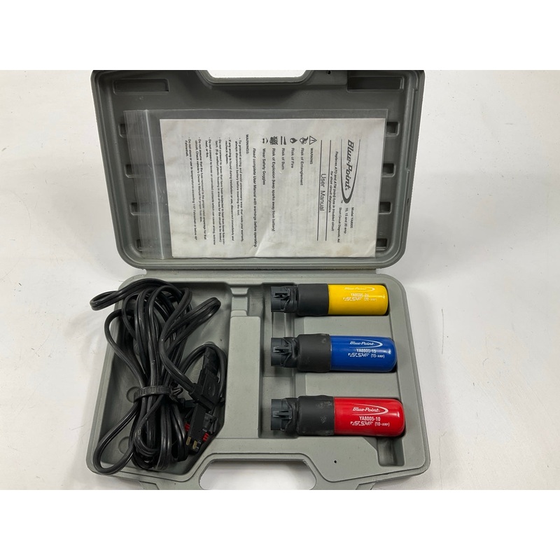 USED - Blue Point YA8005 Fuse Saver Kit W/ 10, 15, 20A Resetting Breaker Handles