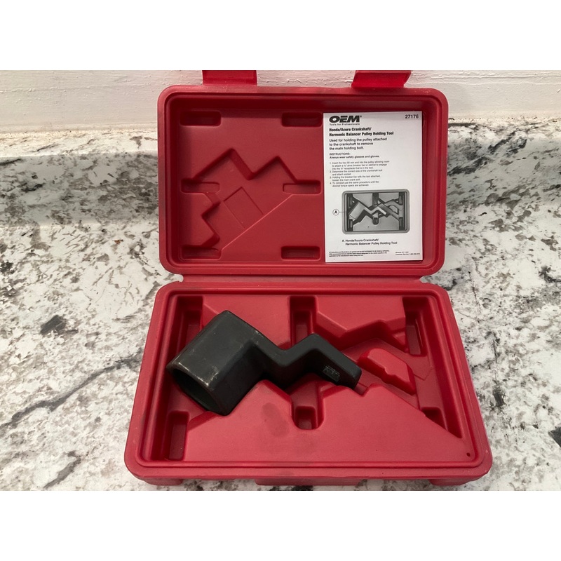 USED - OEM Tools 27176 Crankshaft Damper Holding Tool For Honda / Acura