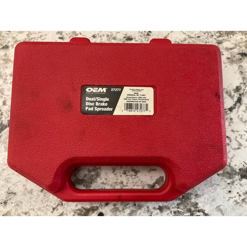 USED - OEM TOOLS 27277 Dual / Single Disc Brake Caliper Piston Pad Spreader