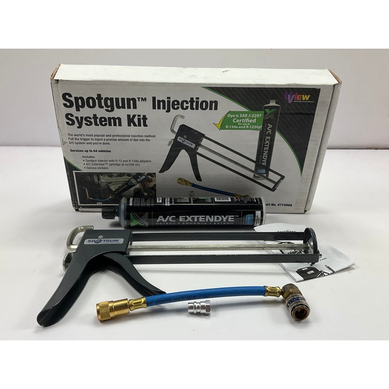 UView 471500A Extend Dye Spotgun Injection System Tool - Find A/C System Leaks