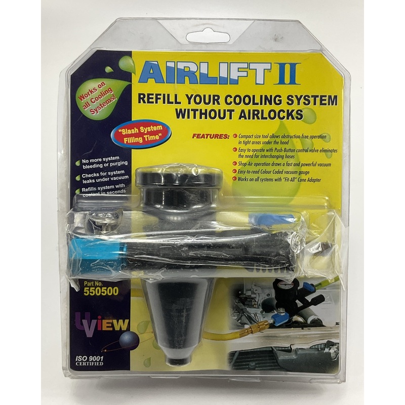UView 550500 Airlift II Cooling System Refiller - Refills Entire Cooling System
