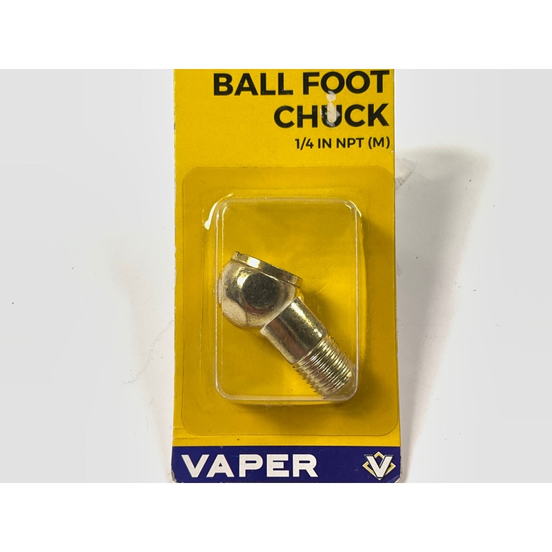 Vaper 19321 Ball Foot Air Chuck - 1/4'' NPT Male
