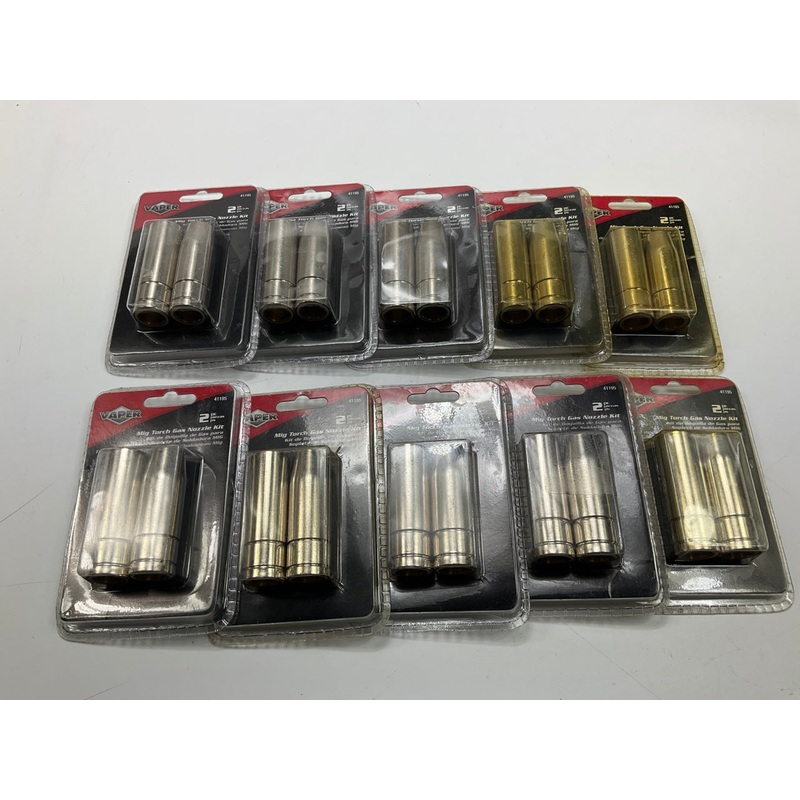 Vaper 41195 Mig Touch Gas Nozzle Kit, 11/16'' Diameter, 2-1/8'' Long - 20 Pack