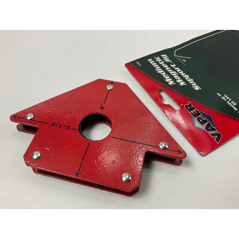 Vaper 41292 Welding Magnetic Holder, Medium (6-1/4'' X 4'') Supports Up 50 LBS