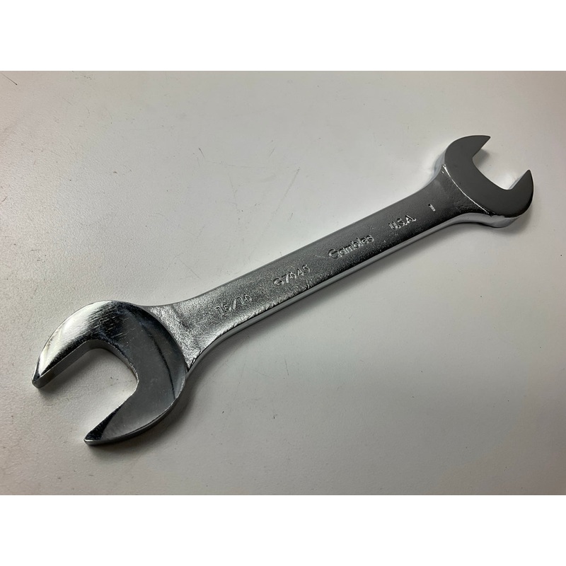 VINTAGE - Gambles G7645 Double Open-Head Wrench, 15/16'' & 1'' - MADE IN USA
