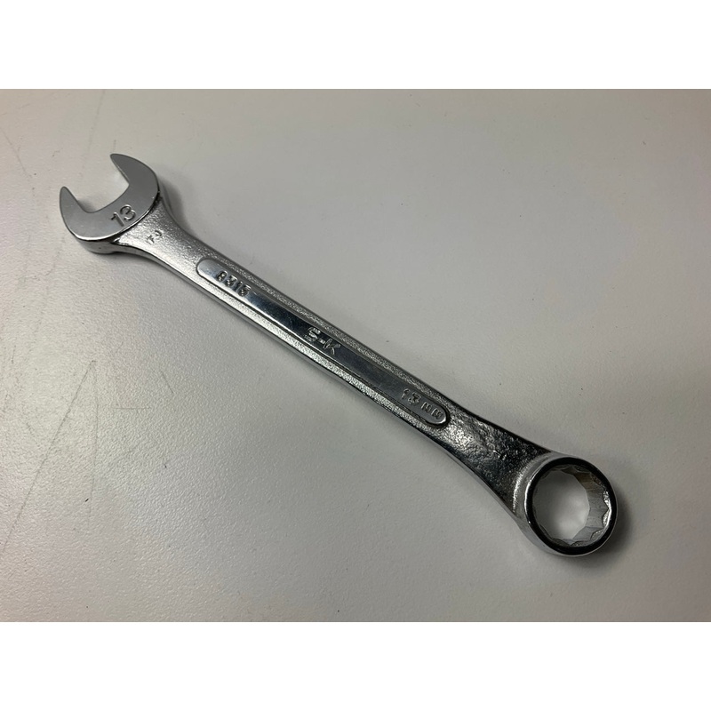 VINTAGE - SK Hand Tool 8313 Combination Wrench, 13mm Metric - MADE IN USA