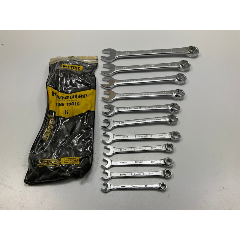15MM NO BRAND, 13MM GAMBLES - 11 Piece Metric Combination Wrench Set