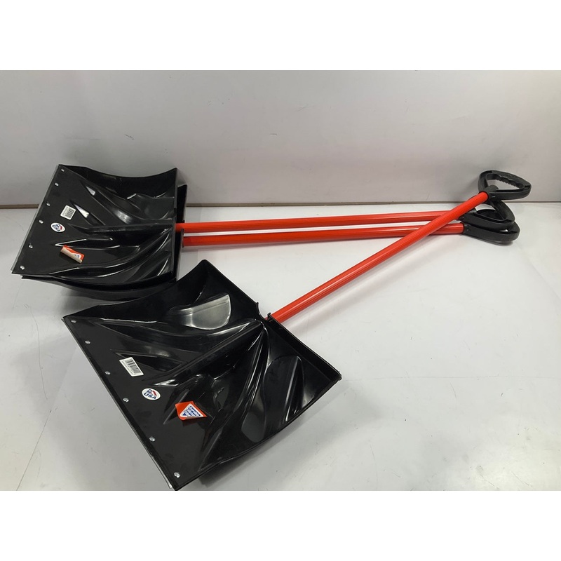 3 / PACK - Emsco Group 1194-2 Snow Shovel D-grip Steel Handle