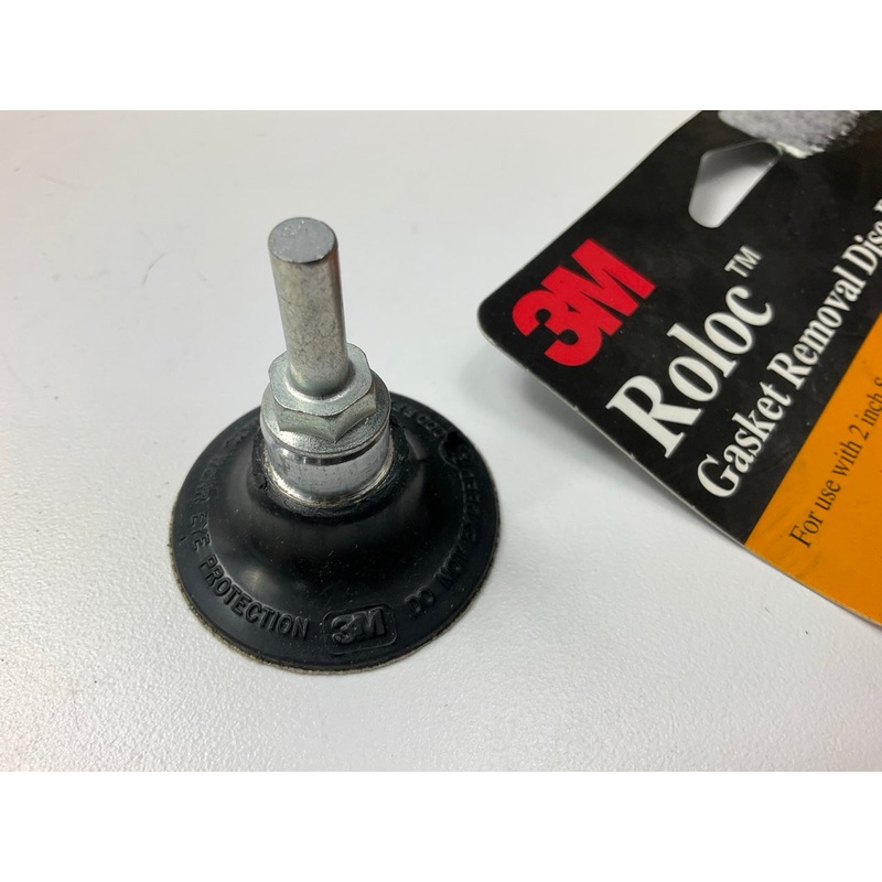 3M 07715 Roloc Gasket Removal Disc Pad Assembly, 2''