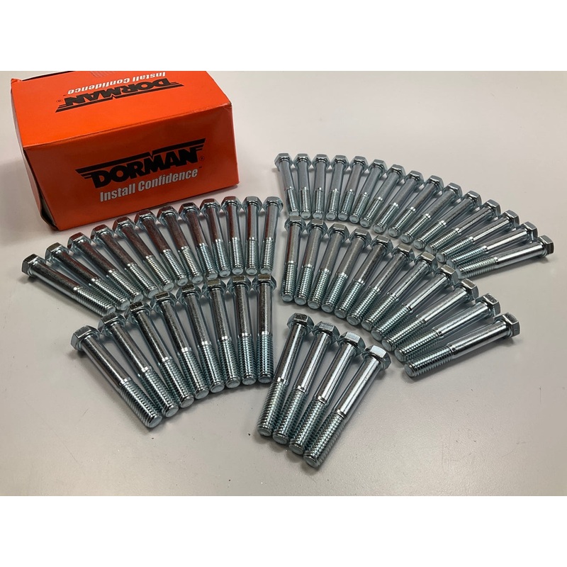 50 / PACK - Dorman 170-330 Cap Screw Bolts Hex Head, Grade 5, 7/16-14 X 3''