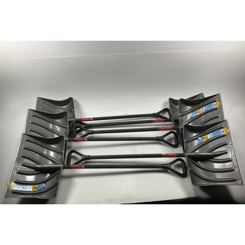 6 / PACK - Suncast SC2700 20-Inch Snow Shovel / Snow Pusher Combo