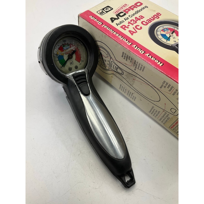 Ac Pro GEZ-1HD Professional Portable A/C Gauge For 134