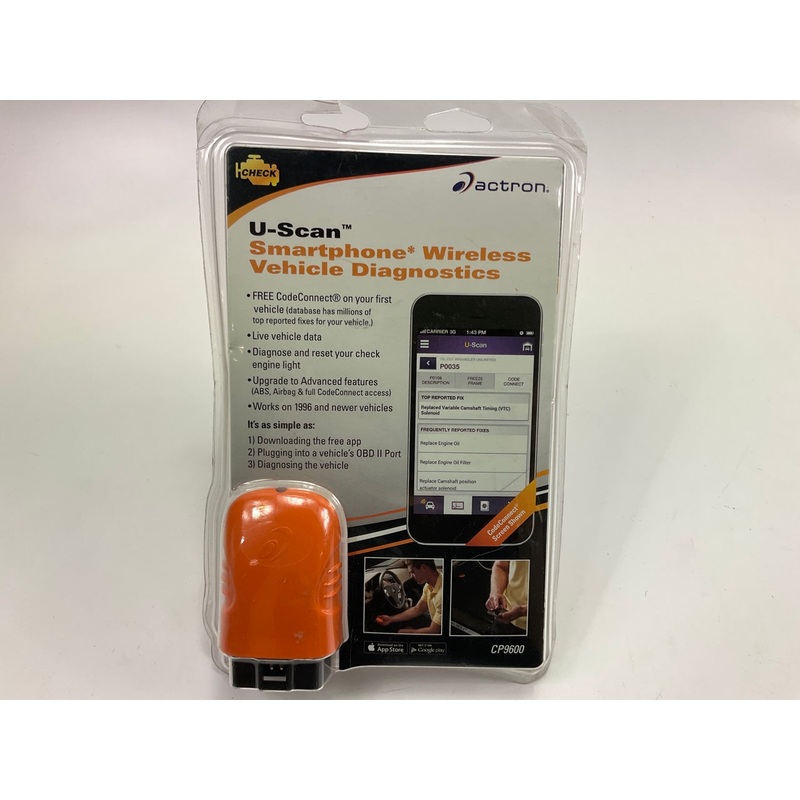 Actron CP9600 U-Scan OBD II Code Reader Smart Phone Wireless Vehicle Diagnostic